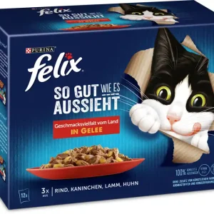 Felix So gut wie es aussieht - Gelees Geschmacksvielfalt vom Land 12 x 85 g Billig